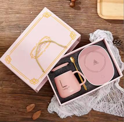 ماگ حرارتی lucky با گرمکن برقیusb / مناسب هدیه و شیک و کاربردی