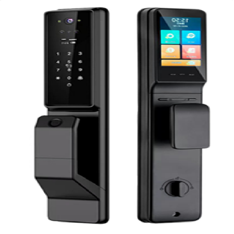 قفل هوشمند خودکار با تشخیص چهره سه‌بعدی + زنگ در تصویری  GS-X6-Grey