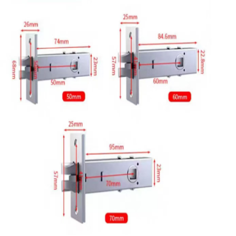 قفل درب هوشمند مخصوص درب چوبی GS-S30-Black