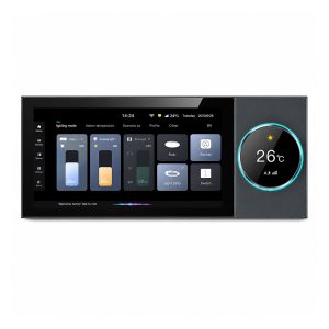 پنل کنترل خانه هوشمند و پخش موسیقی (Support 2-way wired speakers)Zigbee مدل F6-2