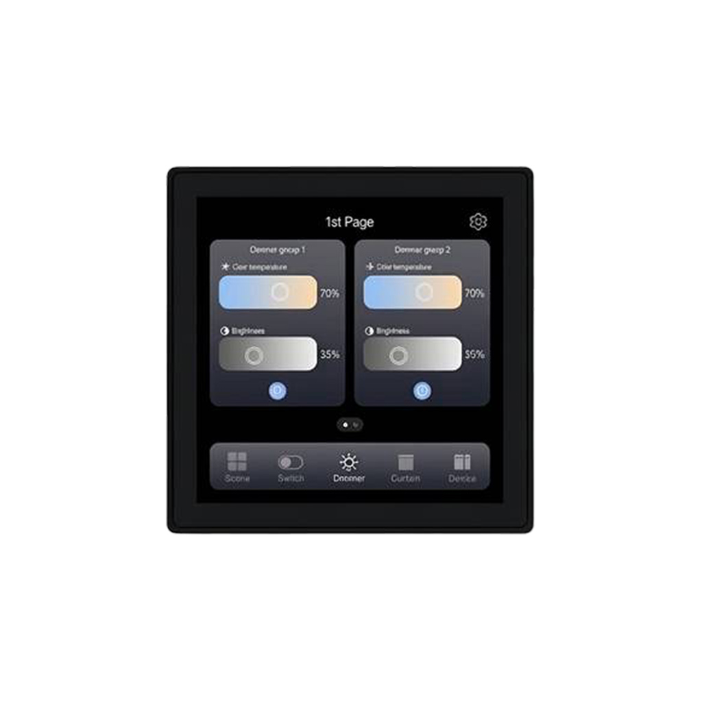 پنل هوشمند ۴ در ۱ نسخه سه کلید Zigbee T3E-EU-PRO-3Gang