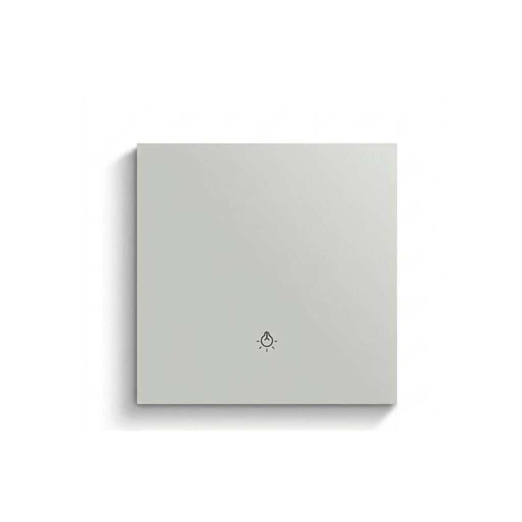 کلید ترکیبی ۱ کاناله N&L از جنس آلیاژ آلومینیوم با رله و پنل صحنه ۲ در ۱ مدل Metal01-ZIG-S(Sliver color)