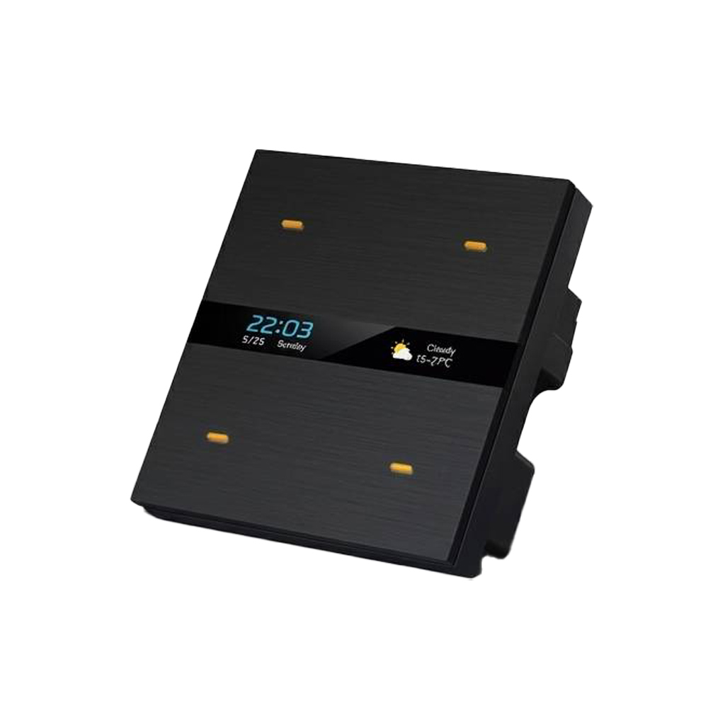 کلید چهار کاناله و پنل صحنه ۲ در ۱ مدل GS-M8Pro-Black