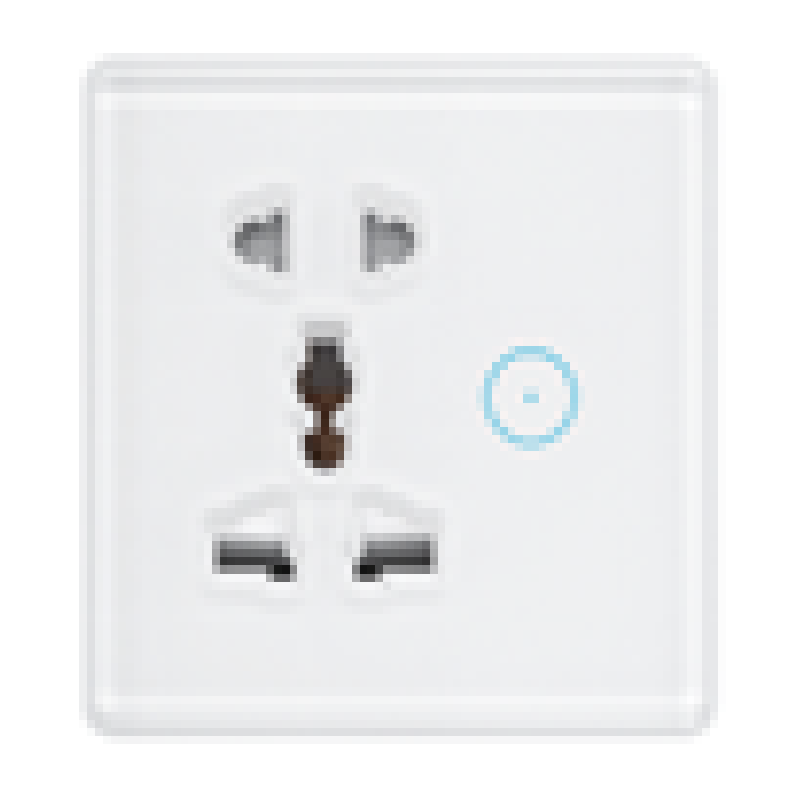 پریز هوشمند یونیورسال ۵ سوراخ Zigbee – استاندارد EU, UK, CN GS-1539ZN