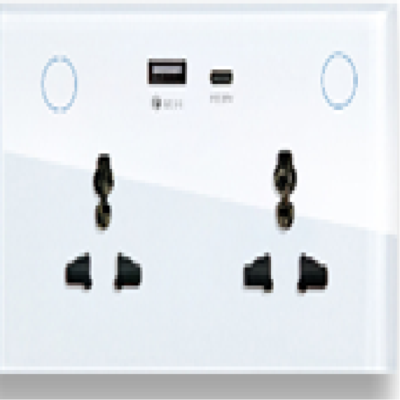 پریز دوتایی یونیورسال ۱۴۷ GS-UNWB01-WiFi