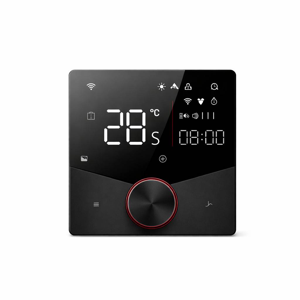 ترموستات هوشمند چرخشی (Knob) زیگ‌بی GS-BAC009-ZIGBEE