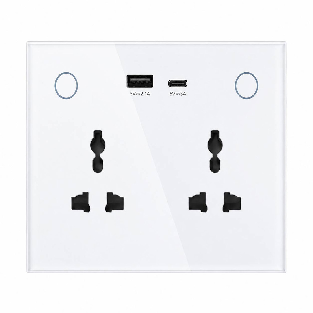 پریز دوتایی یونیورسال ۱۴۷ زیگ بی GS-UNWB01-Zigbee