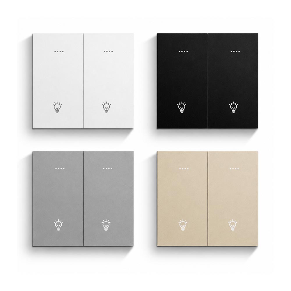 کلید دیواری هوشمند زیگبی Smart ZigBee Wall Switch مدل JD5-GDN-ALLOY