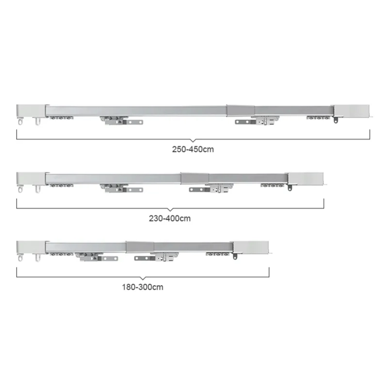 ریل موتور پرده هوشمند مدل GS-C