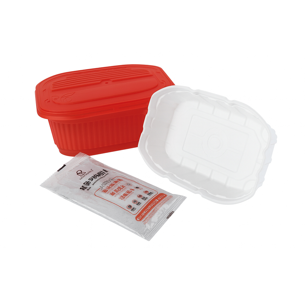 ظرف یکبار مصرف خوراک‌پزی خودگرم‌کن