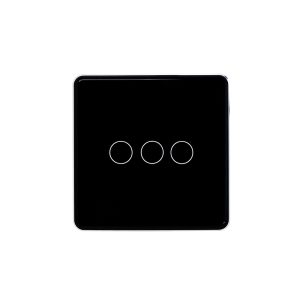 کلید روشنایی و فن هوشمند سه کاناله زیگبی Zigbee 3 gang