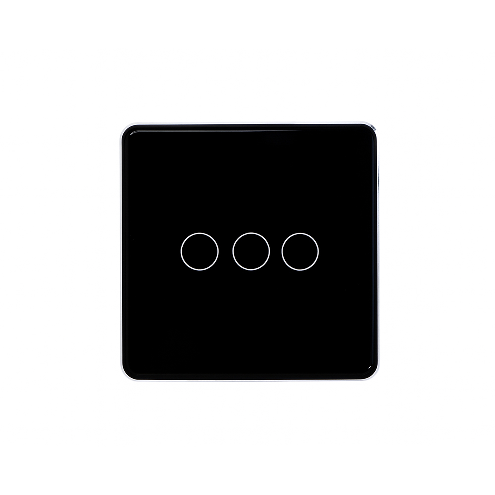 کلید روشنایی و فن هوشمند سه کاناله زیگبی Zigbee 3 gang