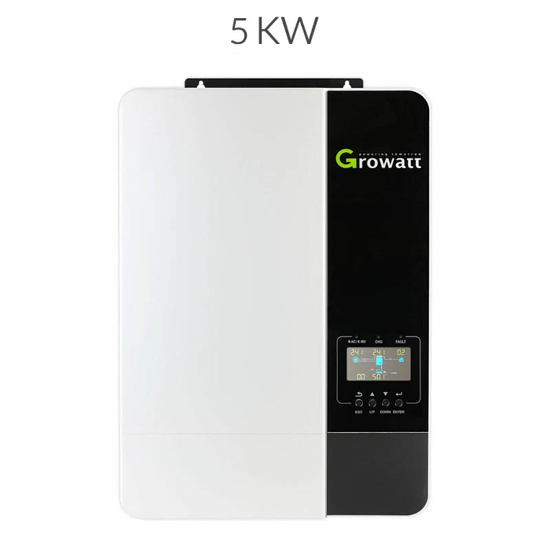 سانورتر 5KW و 48V مدل SPF 5000 Es برند Growatt