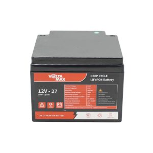 باطری ولتامکس لیتیوم مدل 12.8V27Ah