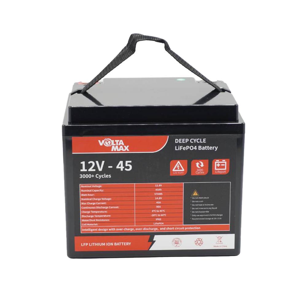 باطری ولتامکس لیتیوم مدل 12.8V45Ah